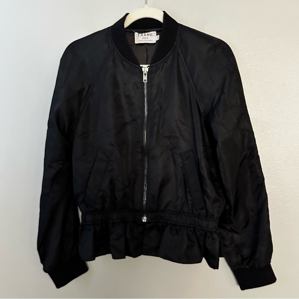 Frame Bomber Jacket - Picture 2 of 9